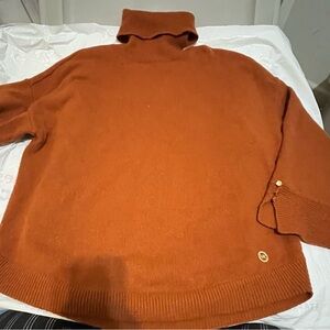 MICHAEL Michael Kors Men's Rust Turtleneck Sweater